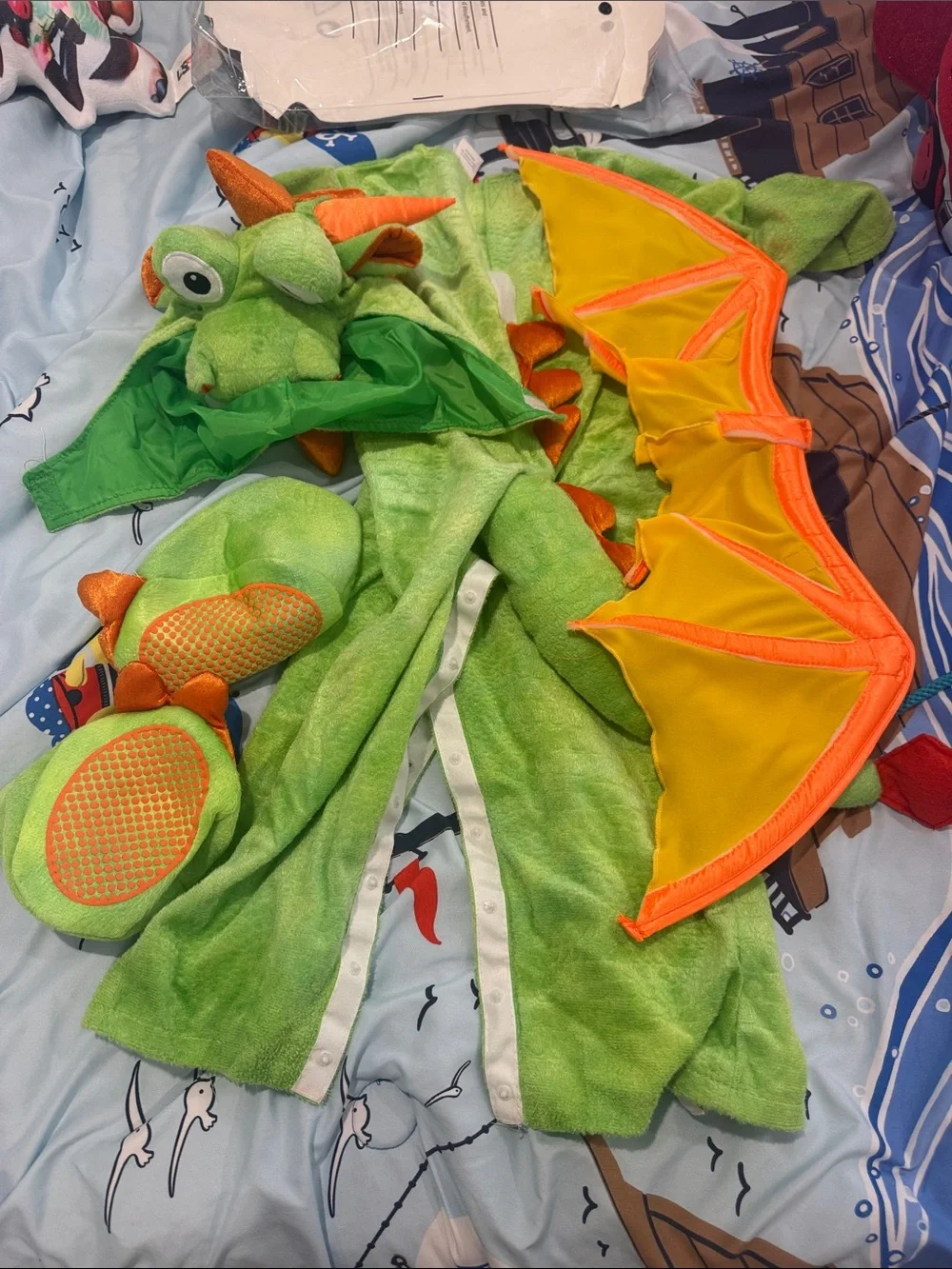 Spooktacular Creations Green Dragon Baby Costume